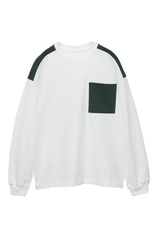 Pyjama - Blanc et vert foncé
