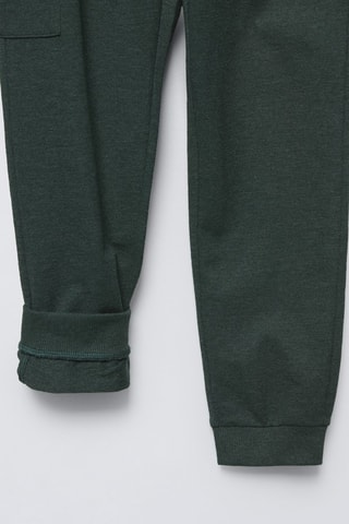 Pyjama - Blanc et vert foncé