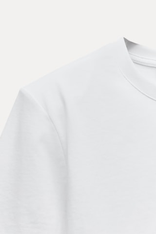 T-shirt cropped - Blanc