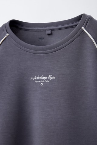 T-shirt - Bleu marine chiné