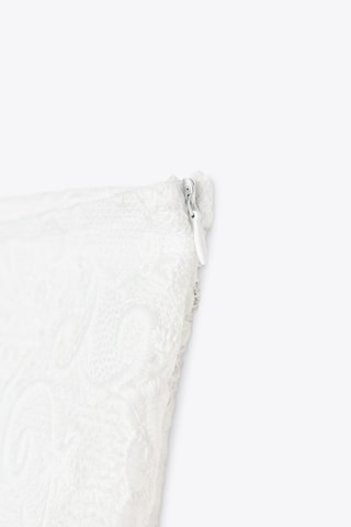 Short en dentelle - Blanc
