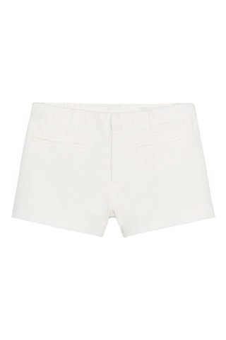 Short en Jean - Blanc
