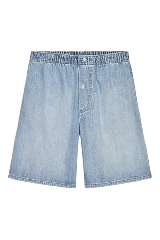 Bermuda en jean - Bleu