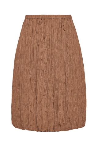 Jupe midi - Marron