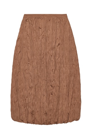 Jupe midi - Marron