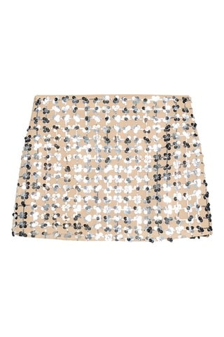 Minijupe - Beige