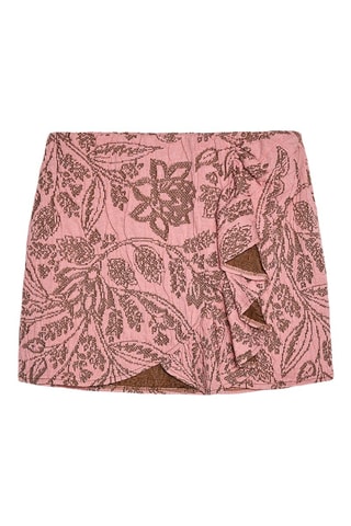 Jupe droite - Rose
