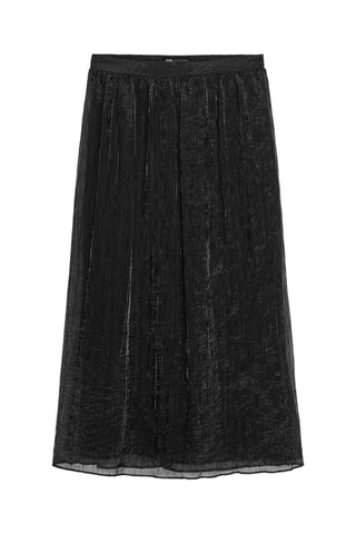 Jupe midi - Noir