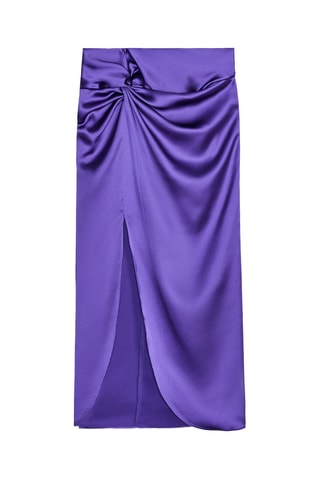 Jupe midi - Violet