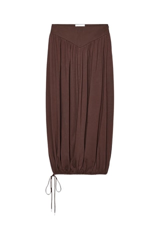 Jupe droite - Marron