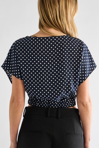 Crop top - Bleu marine