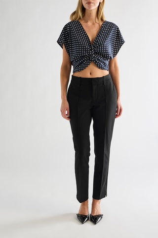 Crop top - Bleu marine