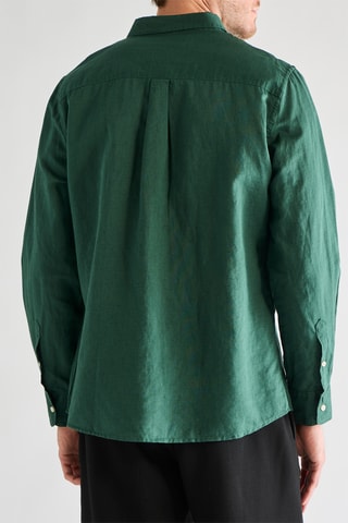 Chemise en lin - Vert