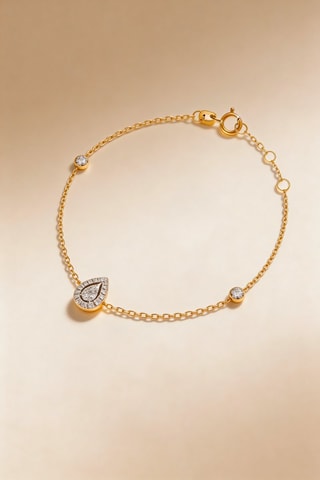 Bracciale Hathor - Oro giallo e diamanti