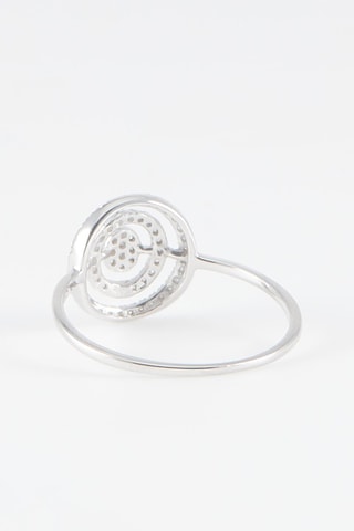 Anello Chios - Oro bianco e diamanti