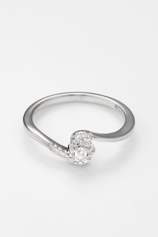 Anello Lobinia - Oro bianco e diamanti