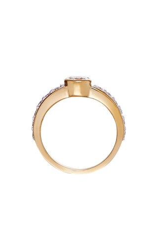 Anello Vintage - Oro Giallo e Diamanti