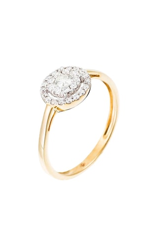 Anello Idyllique - 
Oro giallo e diamanti