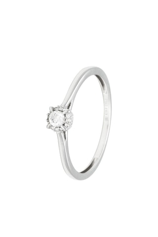 Anello Amoureuse - Oro bianco e diamanti