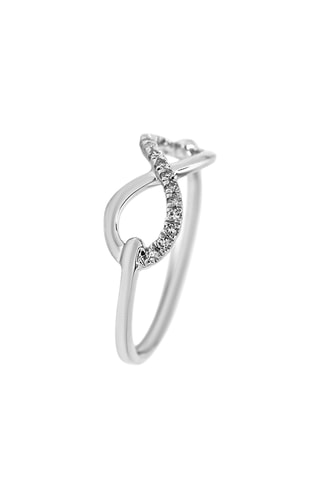 Anello Infini de Lumière - Oro bianco e diamanti