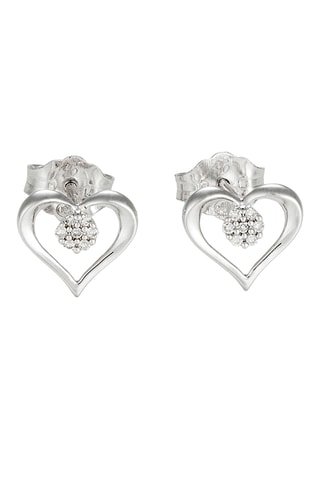 Orecchini In Love - Oro bianco e diamanti