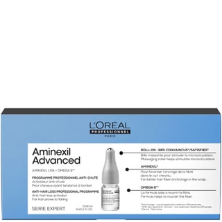 Programma anticaduta - Aminexil e omega 6 - Capelli radi - 10 x 6 ml