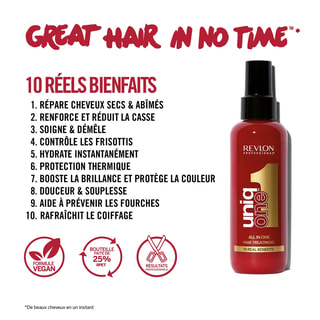 Spray nutriente 10-in -1 - UniqOne - Capelli - 150 ml