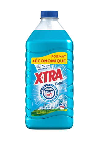 3 x Lessive Total 4+1 Fraîcheur alpine XTra - 28 lavages - 1,26 l