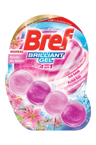 11 x Bloc WC Brilliant Gel Bref WC - Rosée du Matin