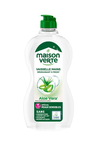 5 x Liquide vaisselle Aloe Vera Maison Verte - 500 ml