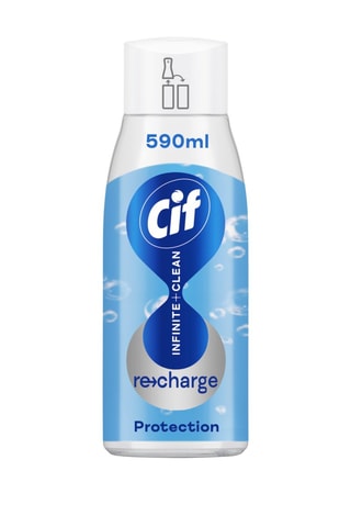3 x Recharge pour spray multi-usages Protection Cif Infinite+Clean - Lotus et sels minéraux - 590 ml