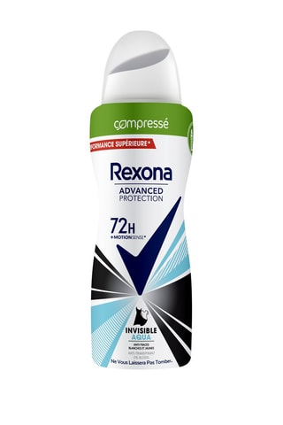 3 x Spray anti-transpirant Femme Invisible Aqua 72 h Rexona  - 100 ml