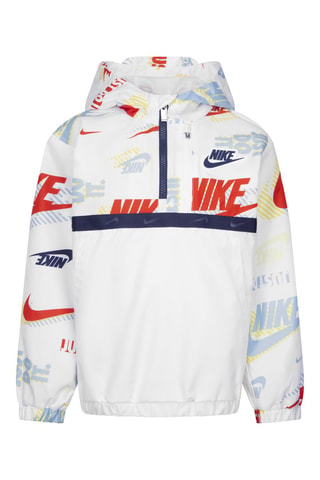 Manteau - Blanc et orange - Nike