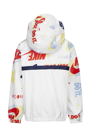 Manteau - Blanc et orange - Nike