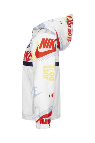 Manteau - Blanc et orange - Nike