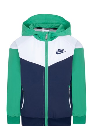 Coupe-vent à capuche Windrunner - Vert - Nike