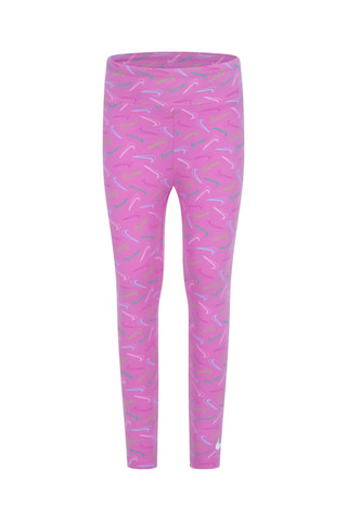 Legging de sport taille haute Swoosh - Nike - Rose