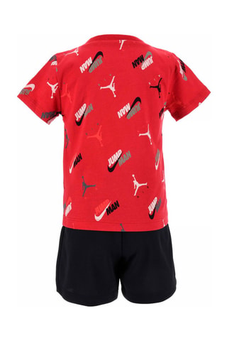 T-shirt et short Rouge et noir - Jordan