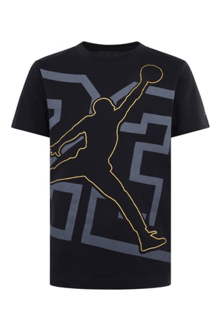 T-shirt Shine Jumpman - Jordan - Noir, jaune et gris