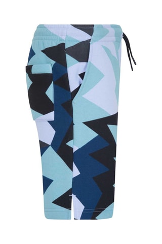 Short - Blanc, noir et bleu
