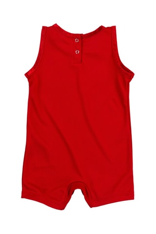 Combinaison sans manches - Rouge