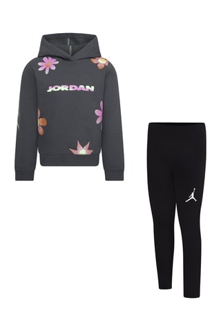 Sweat et legging de sport Deloris - Jordan - Noir et gris