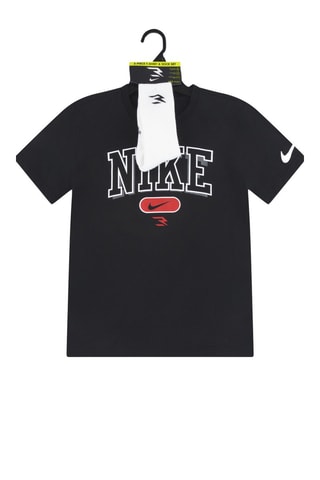 T-shirt et chaussettes - Noir et blanc