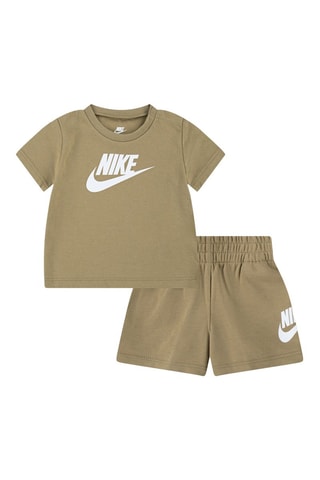 T-shirt et short - Beige