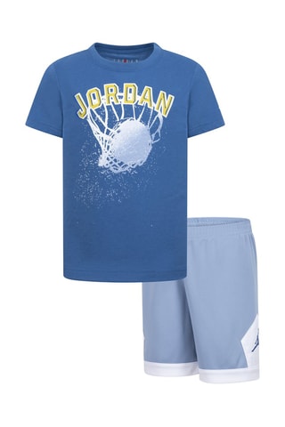 T-shirt et short - Bleu - Jordan