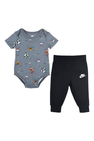 Body et pantalon Gris foncé chiné et noir - Nike