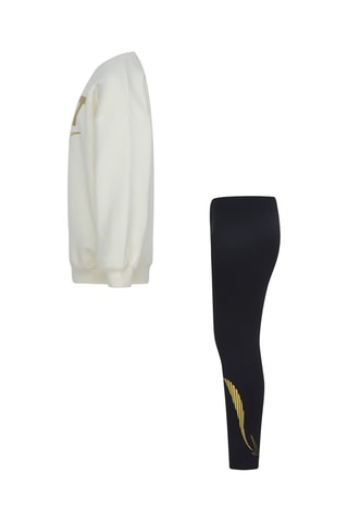 Sweat et legging Blanc et noir - Nike