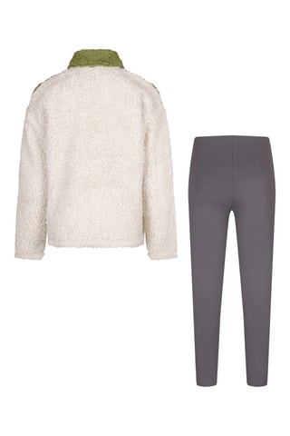 Sweat et legging Ecru et gris foncé - Nike