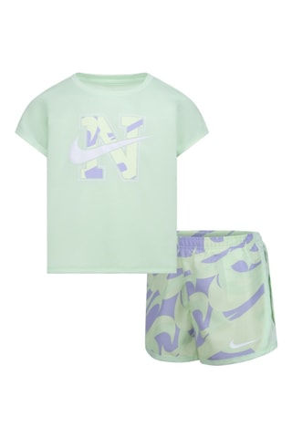 T-shirt et short Prep In Your Step - Vert d’eau - Nike