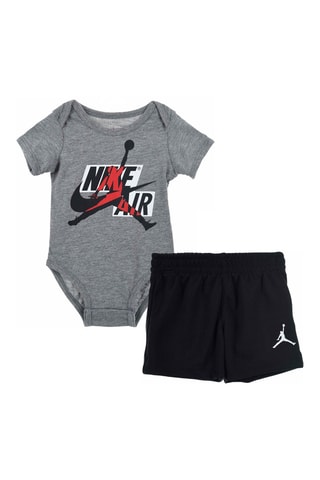 Body et short - Gris chiné et noir - Nike
